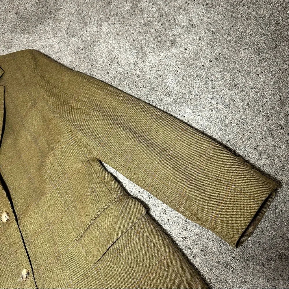 VINTAGE Turnbull & Asser Pure Wool Sport Coat - Made in England - 34R (Small)